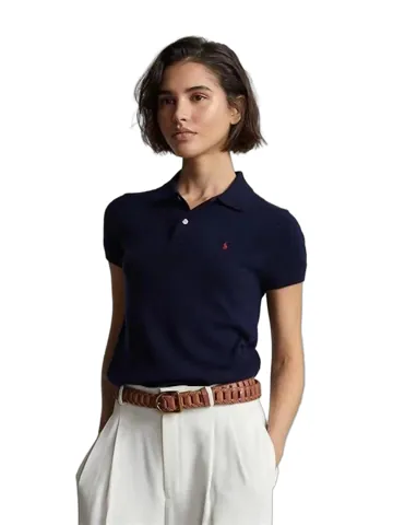 Ralph Lauren Cropped Polo Sweater