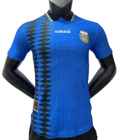 Argentina retro jersey player version