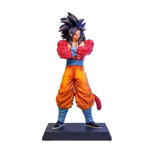 Dragon Ball Figurines [Super Saiyan 4 Goku Statue]