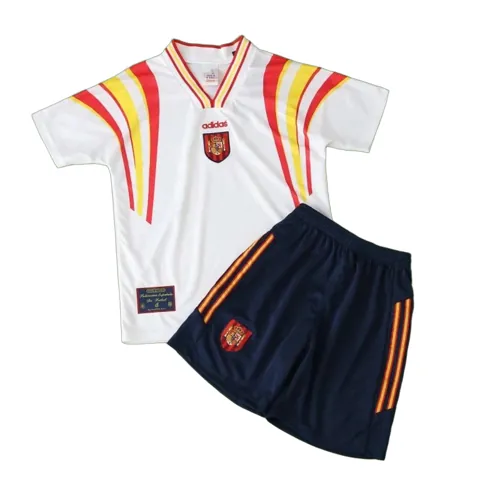 1996 season Spain away retro Kids kit