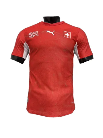 2026 World Cup Switzerland Home Jersey Player Version