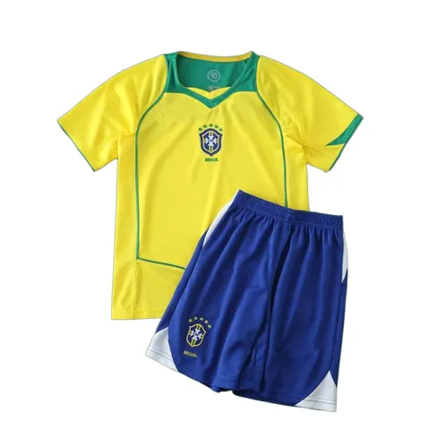 2004 Brazil home retro Kids kit