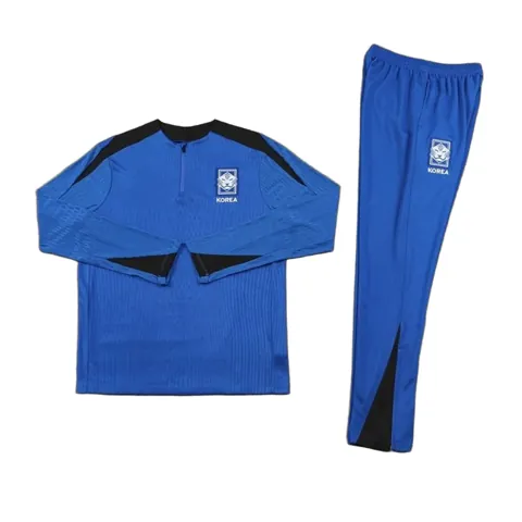 2425 Republic of Korea blue Training suit set
