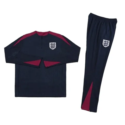 2425 England red Training suit set Player version