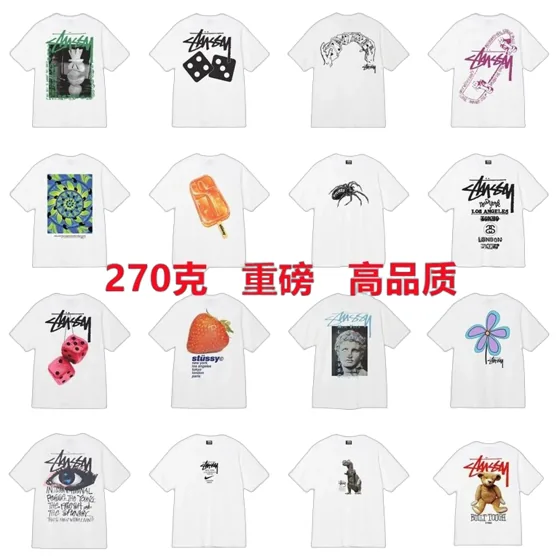 stussy flower tee