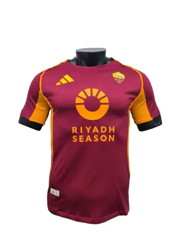 2526 Season Roma Home Jersey Player Version