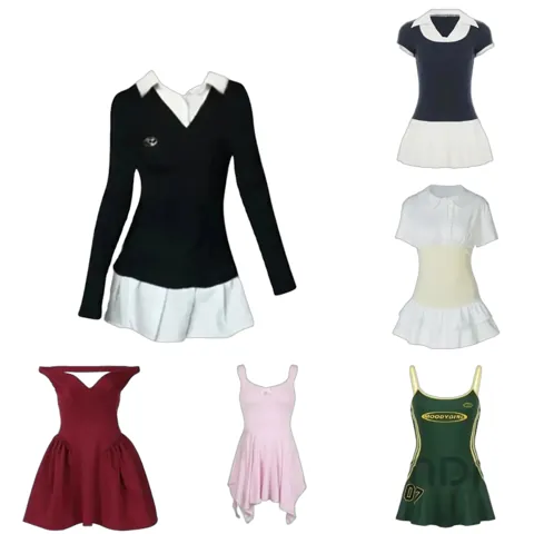 College-style dress