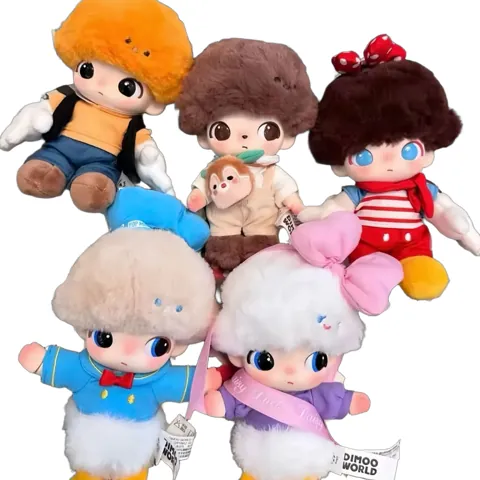 Dimoo World Plush Key Ring