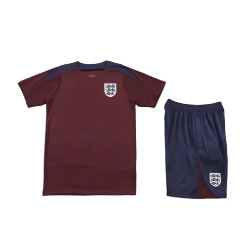 2425 England Training clothes suit Short sleeve Fan version