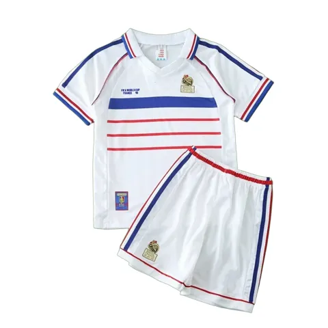 1998 France away retro Kids kit