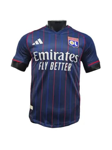 2526 Season Lyon away player version jersey