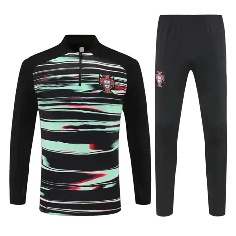 2526 season Portugal Half zip training suit set