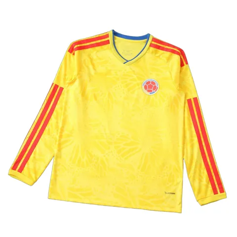 2026 FIFA World Cup Colombia home Long sleeved Fan version
