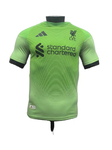 2526 Season Liverpool Green Goalkeeper Player Edition Jersey