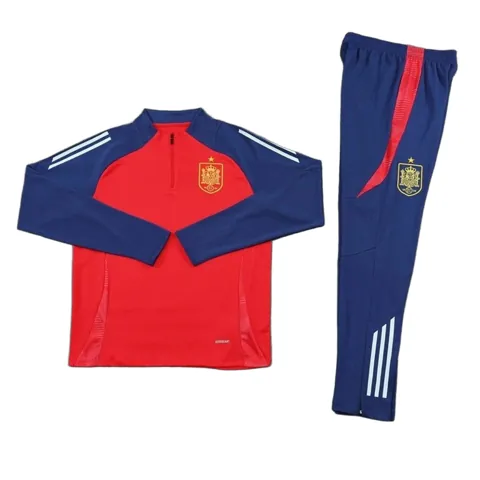 2425 Spain red Training suit set