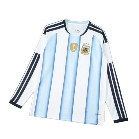 2026 FIFA World Cup Argentina home Long sleeved Fan version