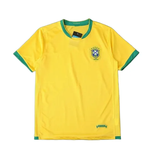 2006 season Brazil home retro Fan version