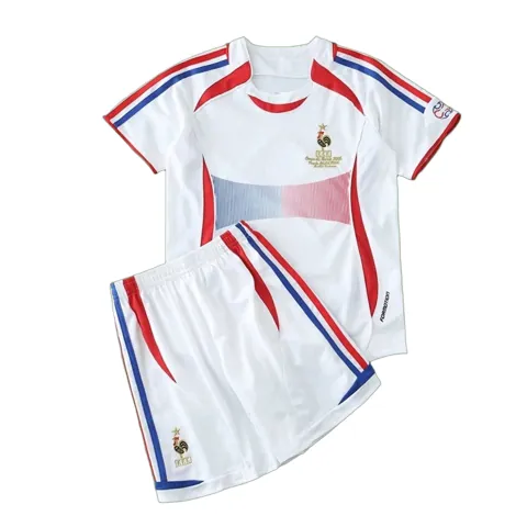2006 France away retro Kids kit