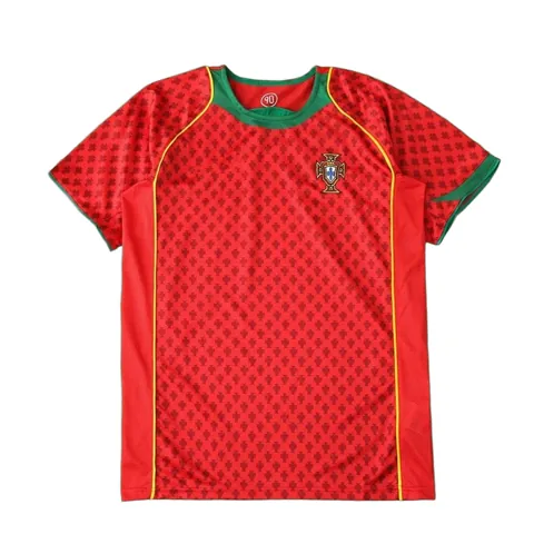 2004 season Portugal home retro Fan version