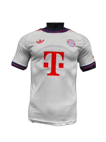 2627 Season White Bayern Munich Jersey Player Version