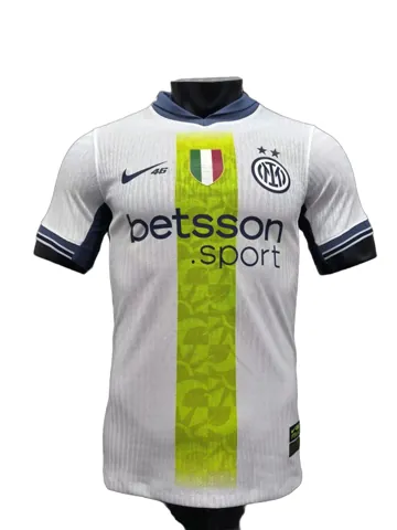 Inter Milan away game Rossi co-branded jersey player version
