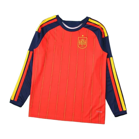 2026 FIFA World Cup Spain home Long sleeved Fan version