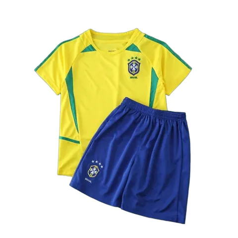 2002 Brazil home retro Kids kit